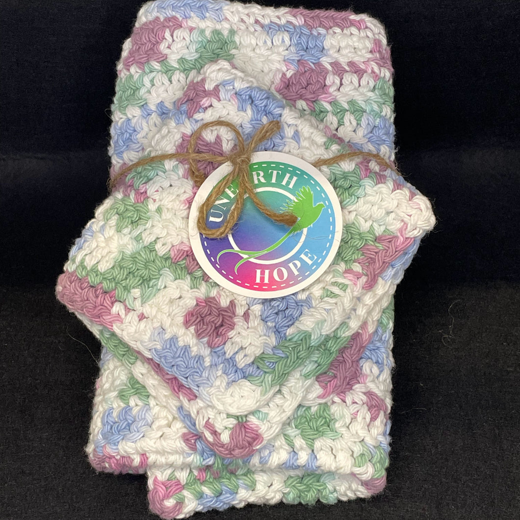 Kitchen Towel and Dishcloth set